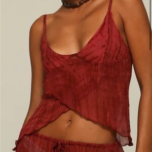 Ranaco atelier - hibiscus top